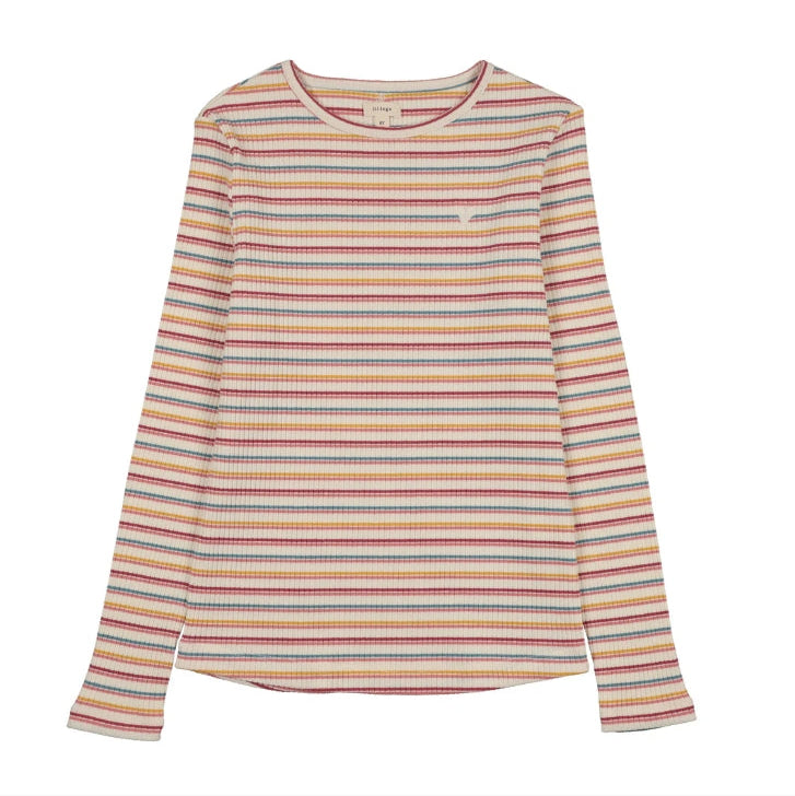 Double Multi Basic Stripe Tee