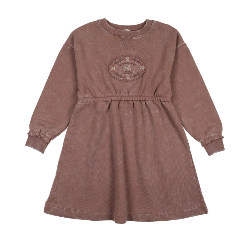 Misty Lilac Stitch Studio Sweatshirt Dress