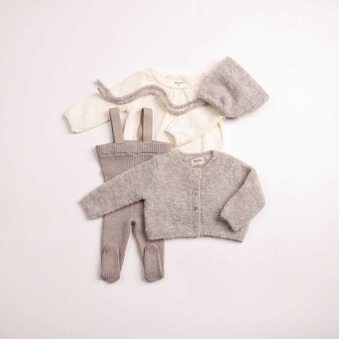 Toasted Oat Textured Wool Ensemble