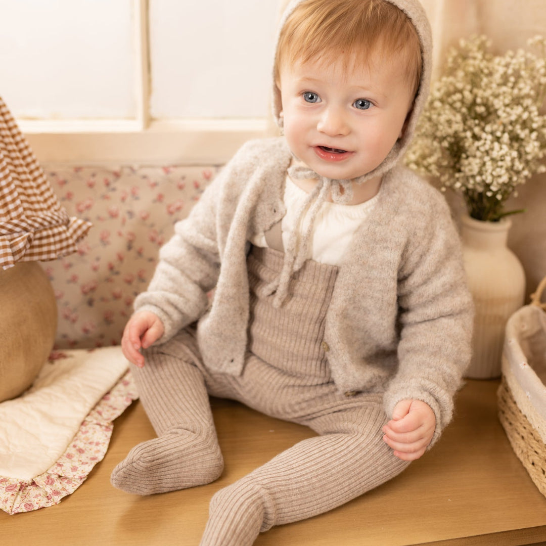 Toasted Oat Textured Wool Ensemble