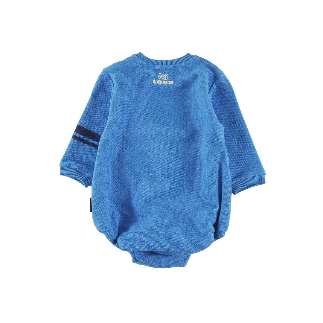 Malibu Blue Baby Romper, Relaxed Fit