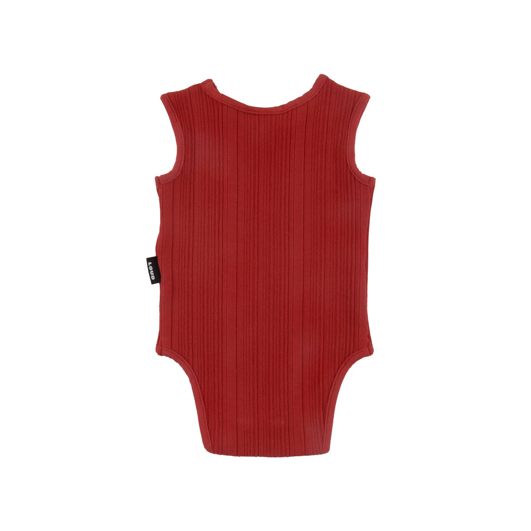 Red Baby Bodysuit