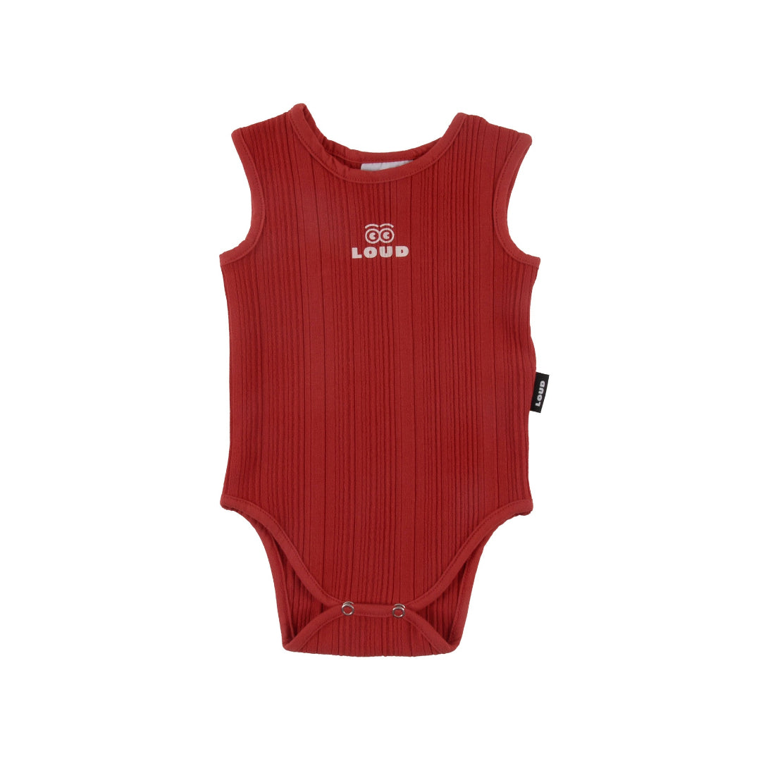 Red Baby Bodysuit