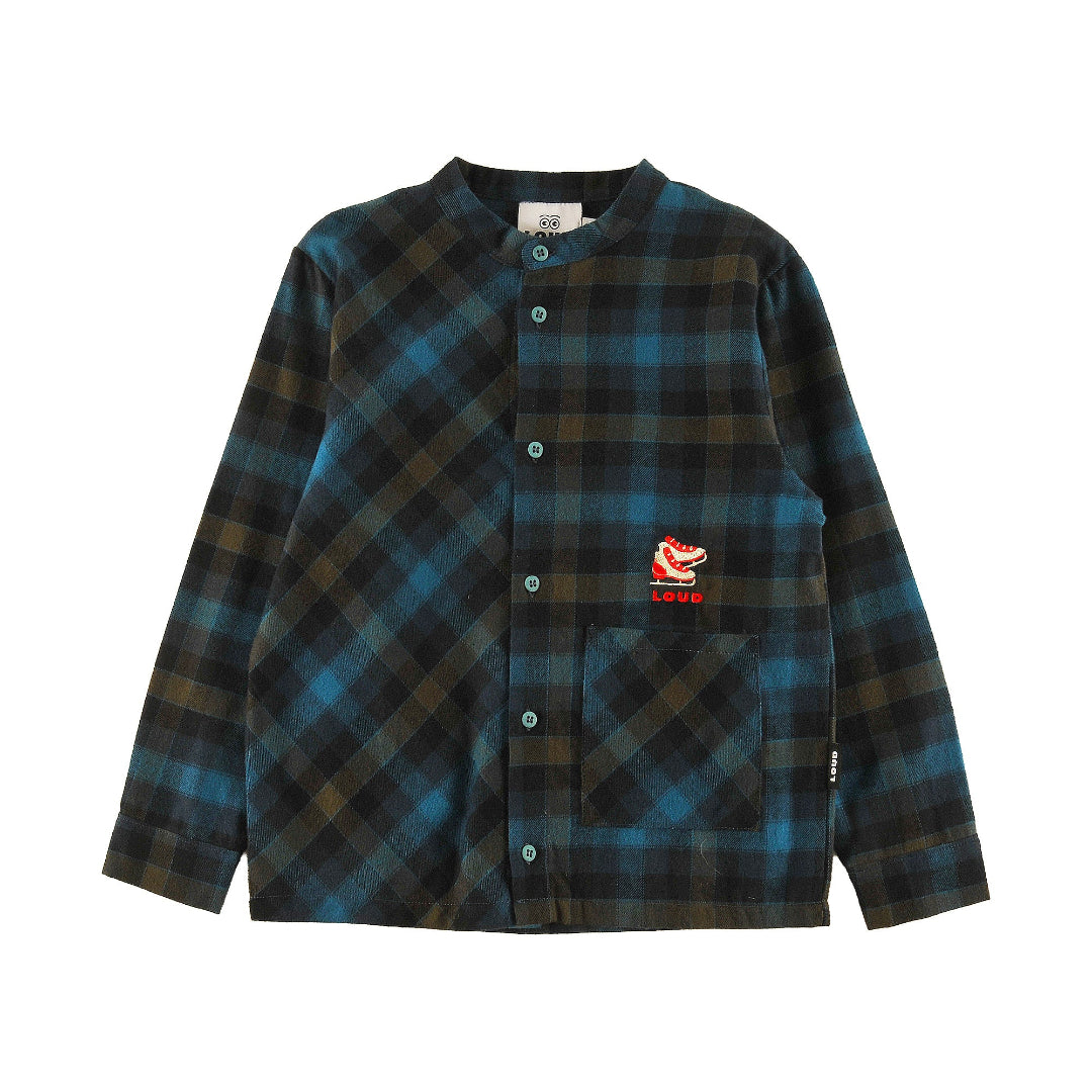 Check Shirt Front Pocket