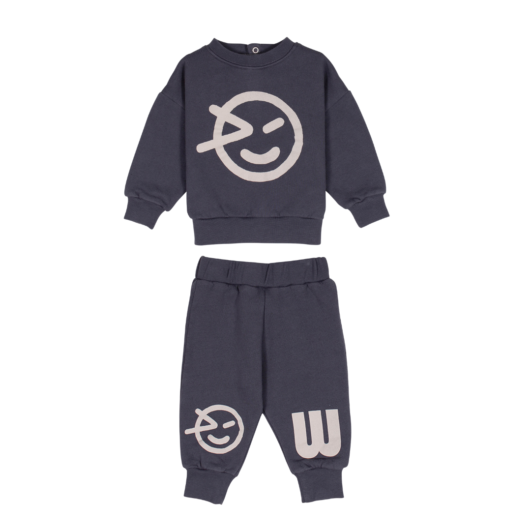 Slate Mini Wynken Sweat