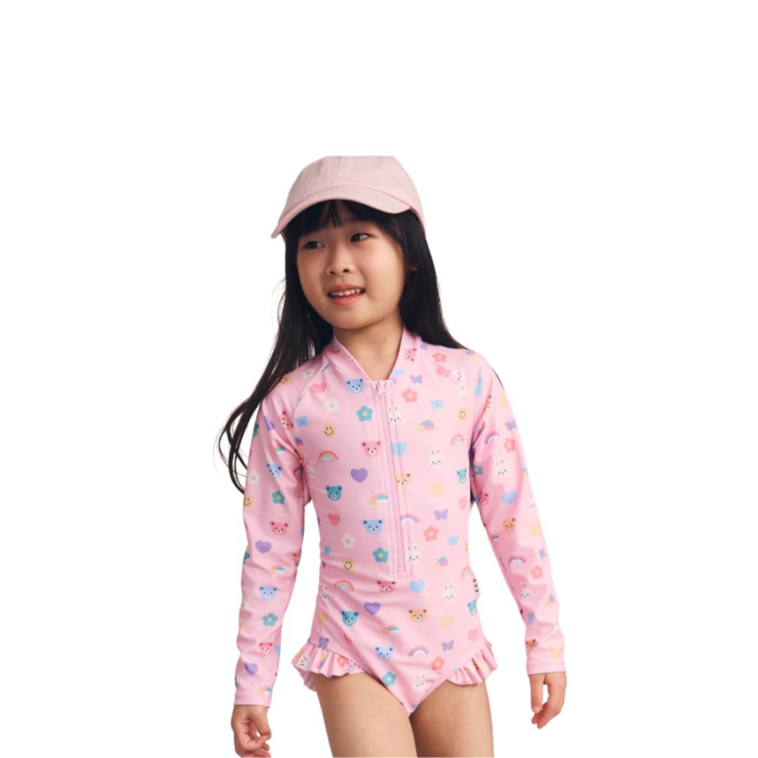 Emoji Hux Zip Swimsuit