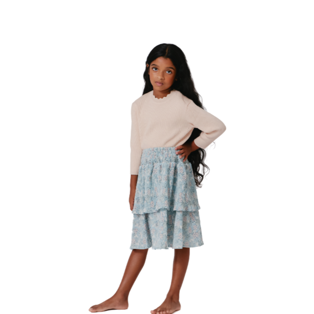 Peach Asli Knit Sweater