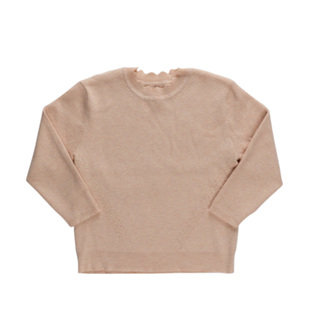 Peach Asli Knit Sweater