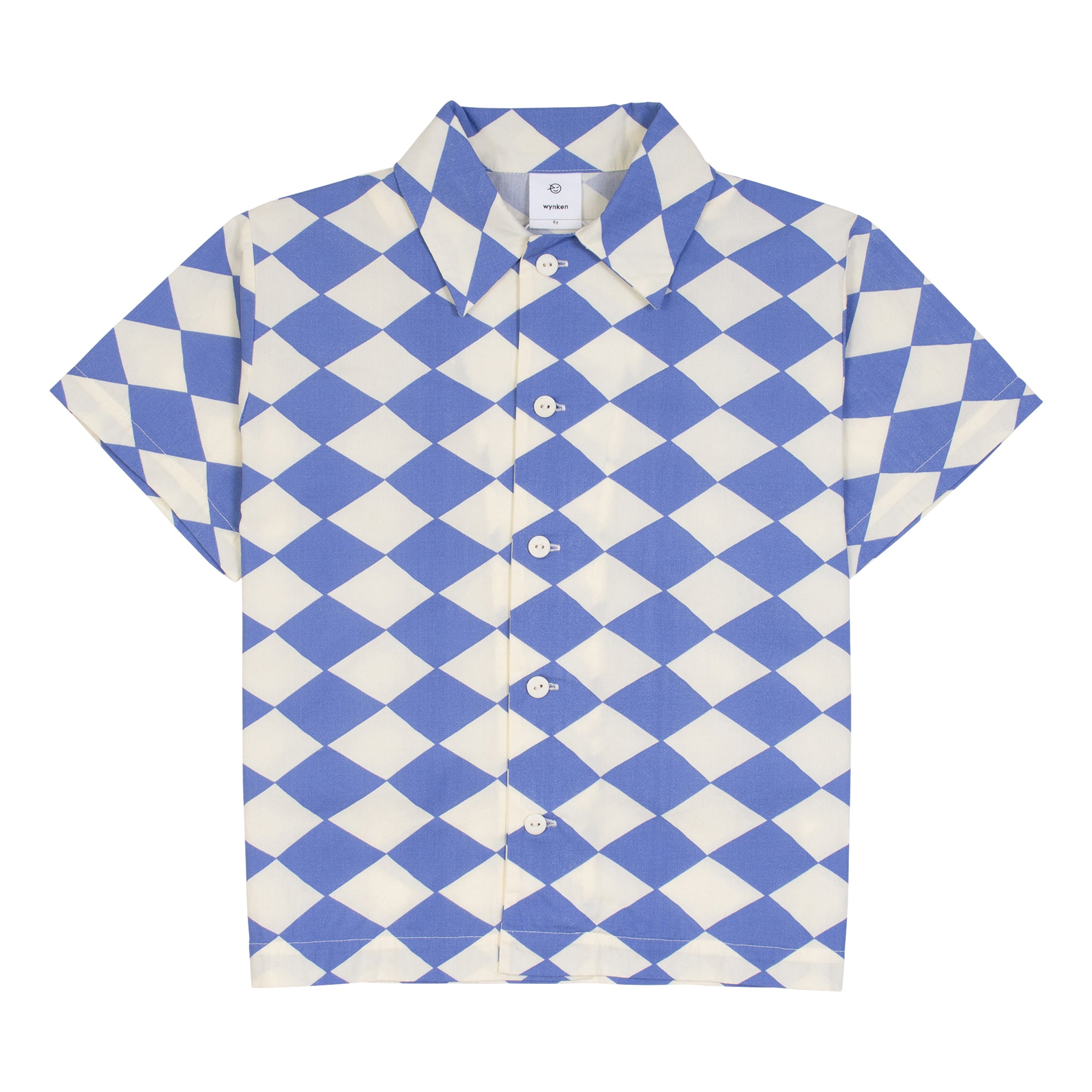 Deep Sea Blue Diamond Shirt