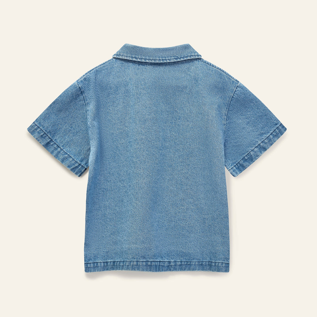 Pale Denim Day Shirt