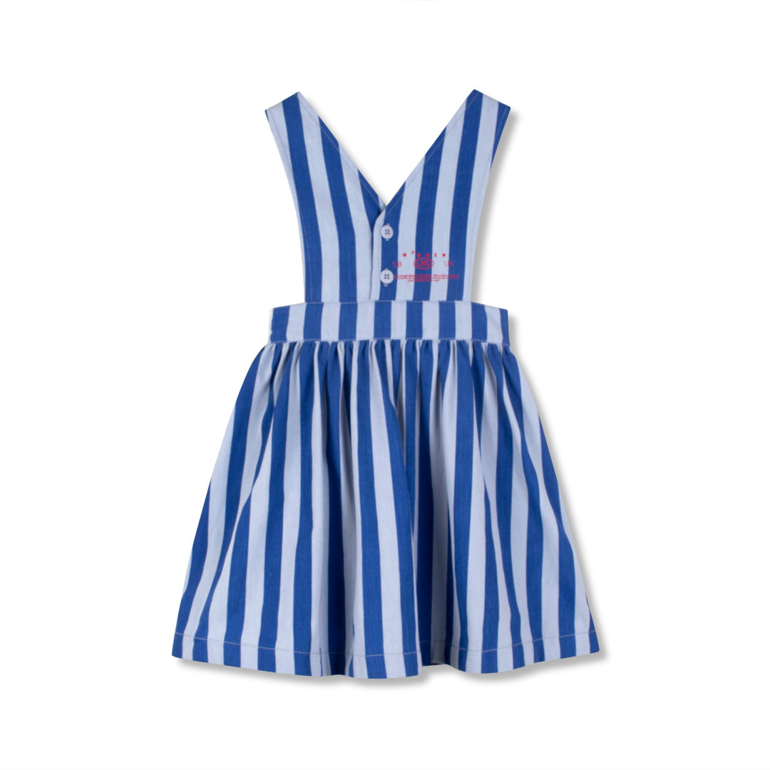 Artists Blue Stripe Annka Pinafore