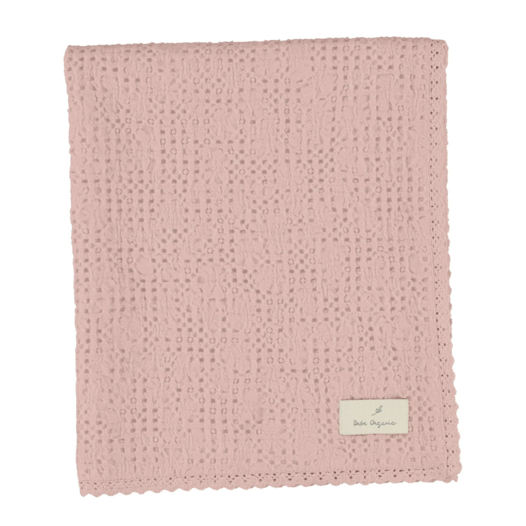 Blush Waffle Blanket
