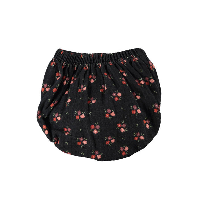 Black w/ Flowers Baby Shorties