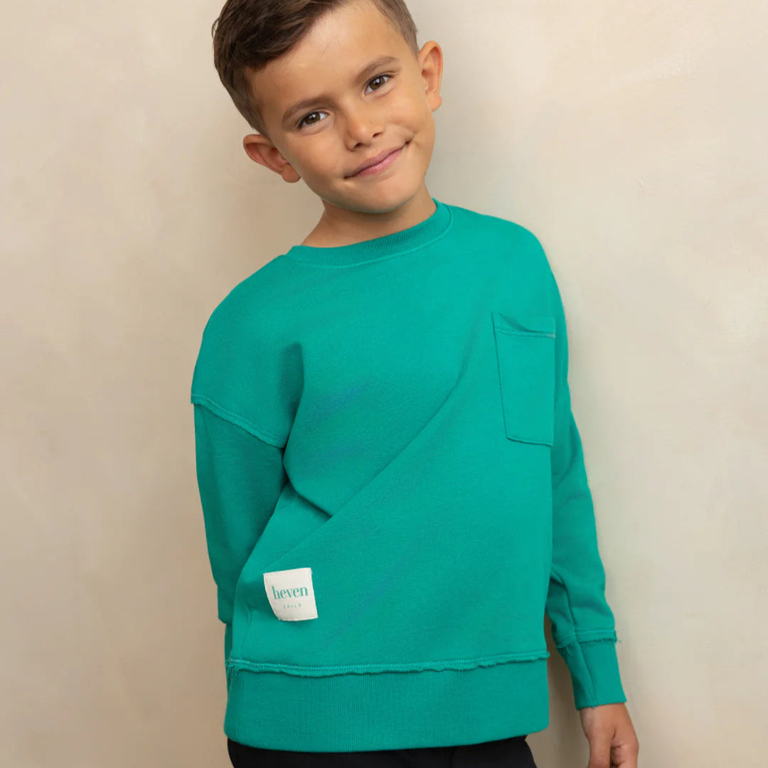 Green Boys Sweatshirt