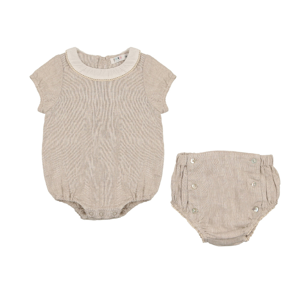 Linen Tipa Bloomer Set