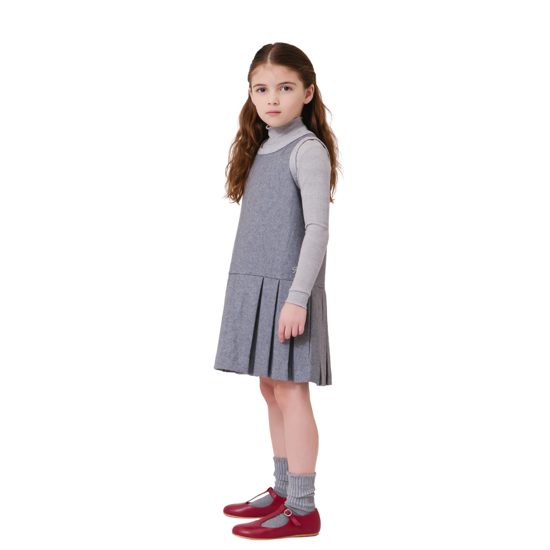 Grey Clelia Jumper + Turtleneck