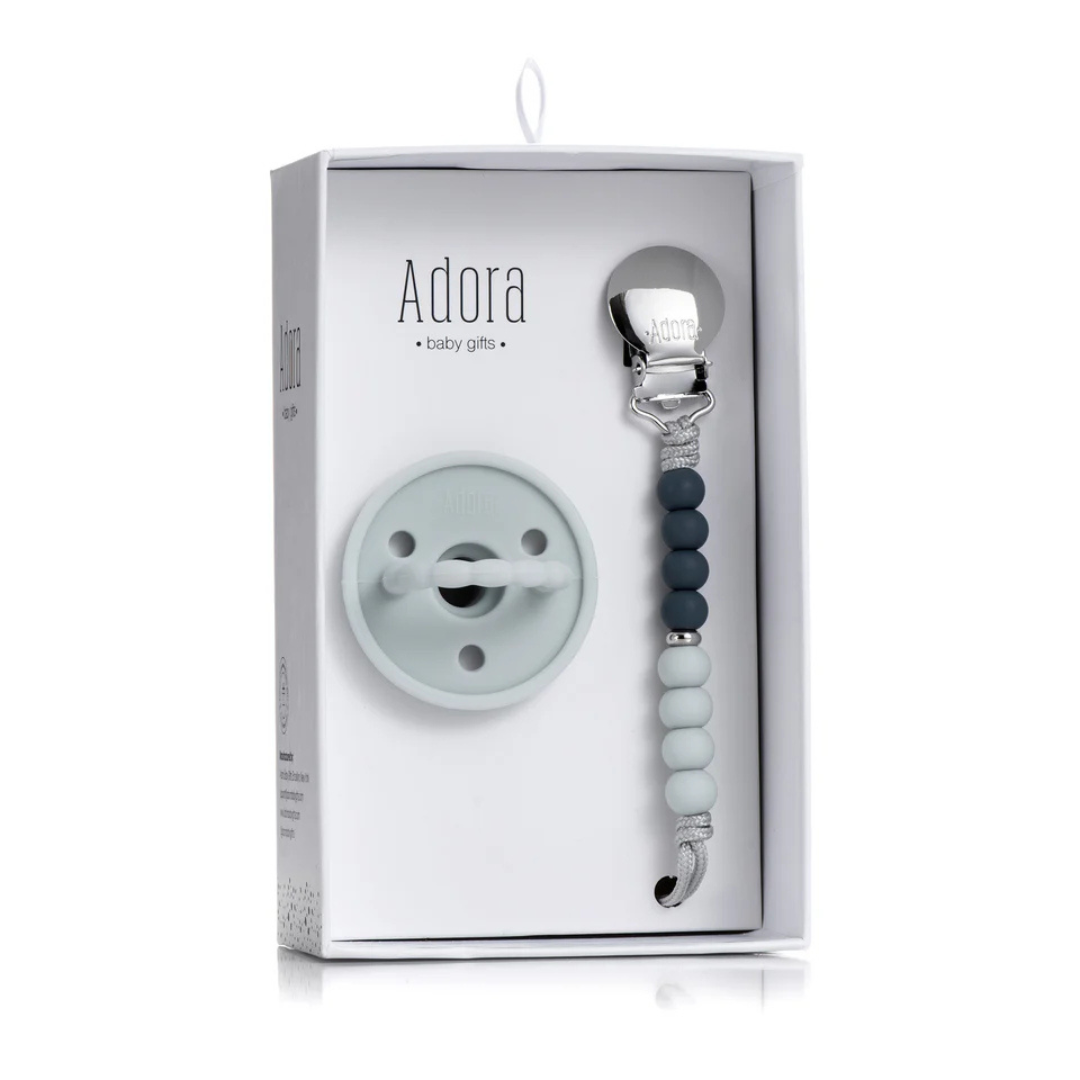 Adora Denim Sky Ombre Paci Gift Set