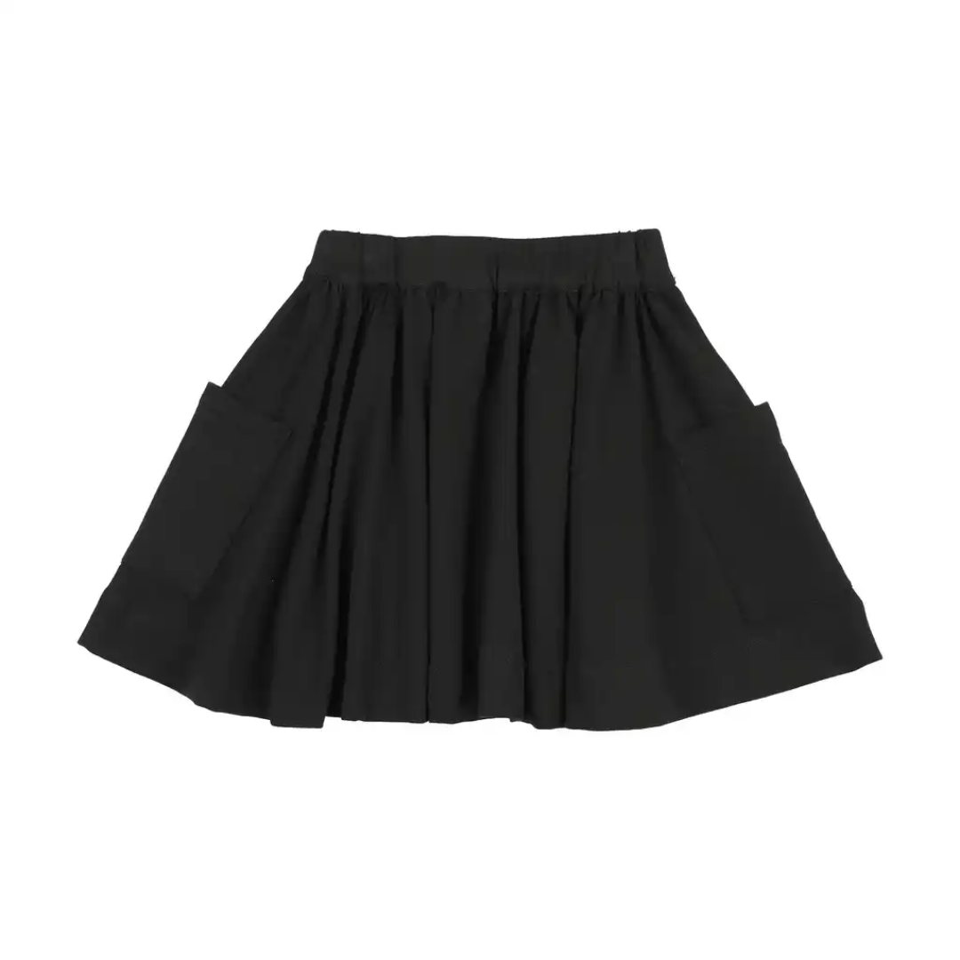 Black Circle Skirt