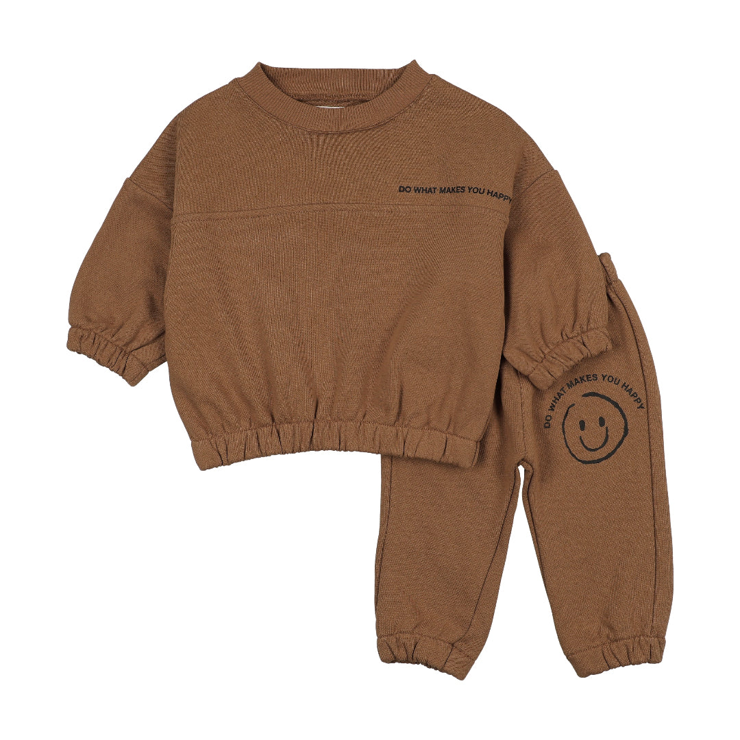 Ochre French Terry 2-Piece Set