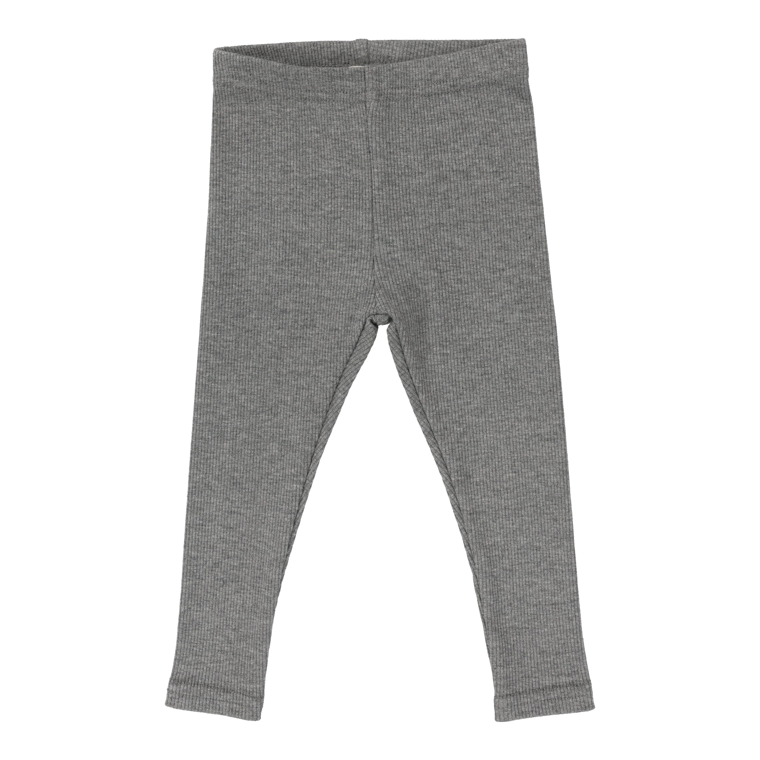 Light Grey Ribbed Leggings