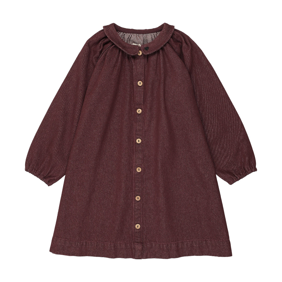 Burgundy Denim Rugged Threads Dress