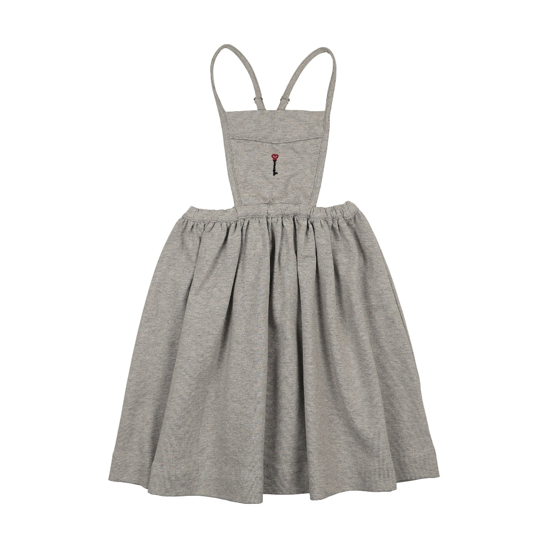 Light Heather Gray Limited Capsule Bib Jumper
