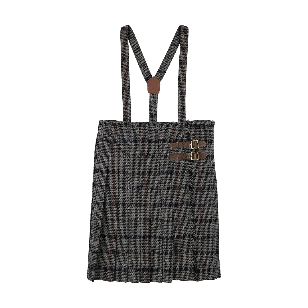 Antique Plaid Kilt Skirt