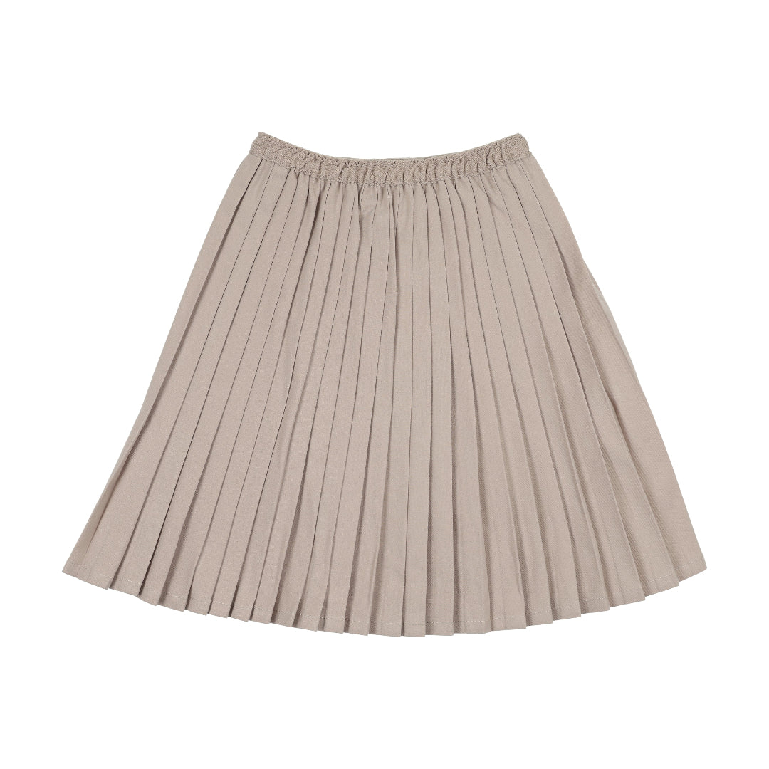 Wheat Knife Pleated Skirt