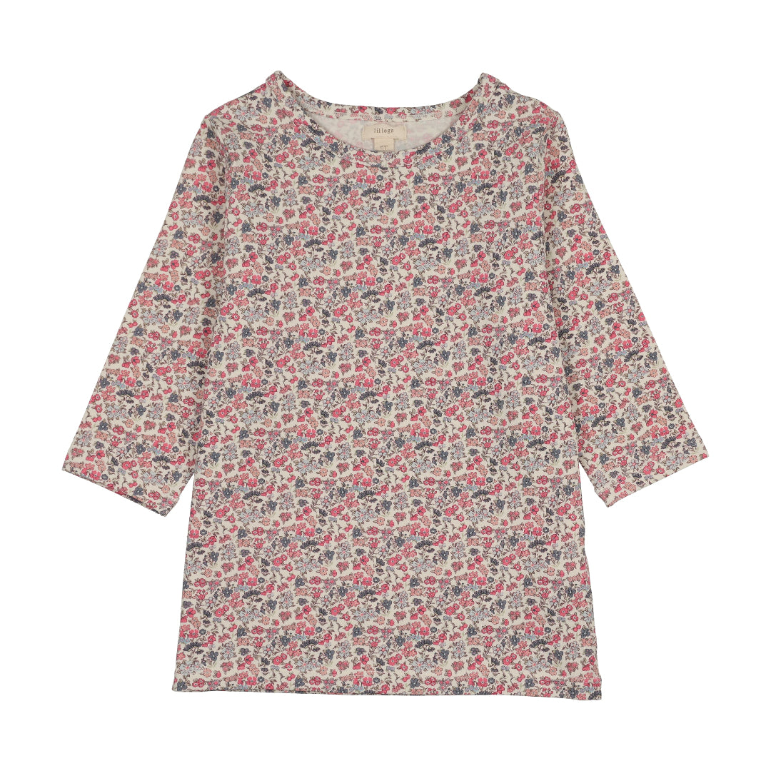 Liberty Bouquet Classic Print 3/4 Tee