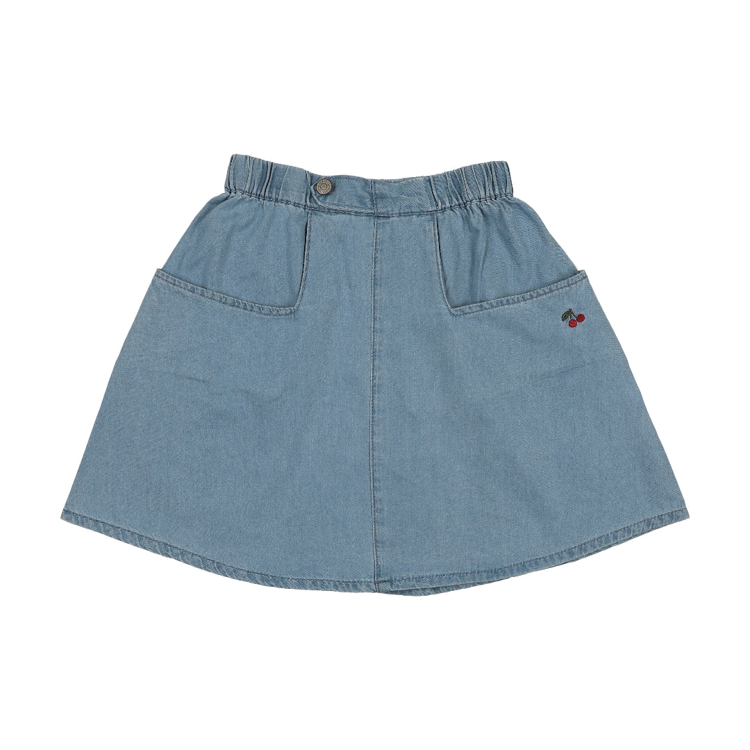 Blue Tencel Denim Capsule Skirt