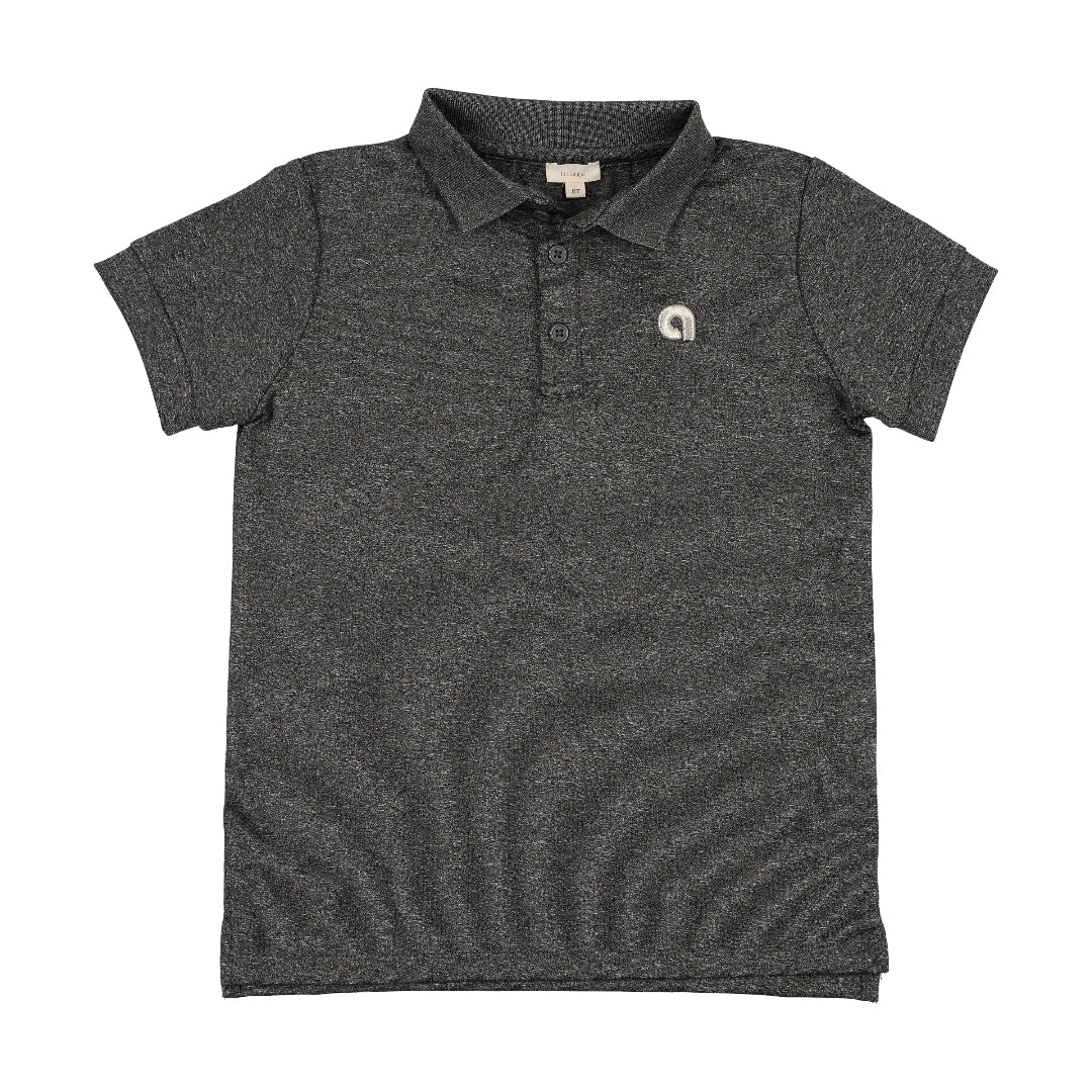 Grey Marl Sports S/S Polo
