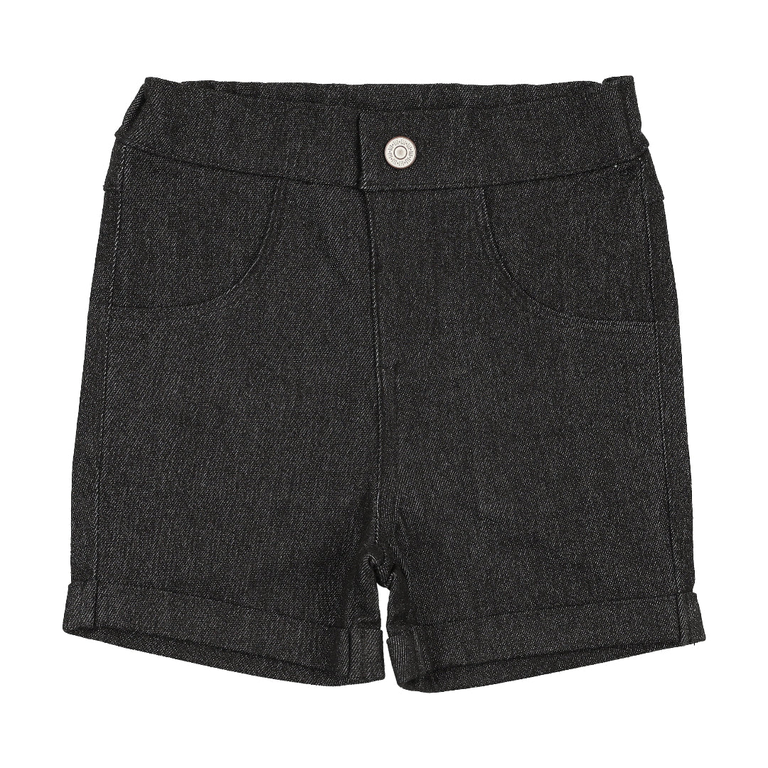 Black Denim Weekday Shorts