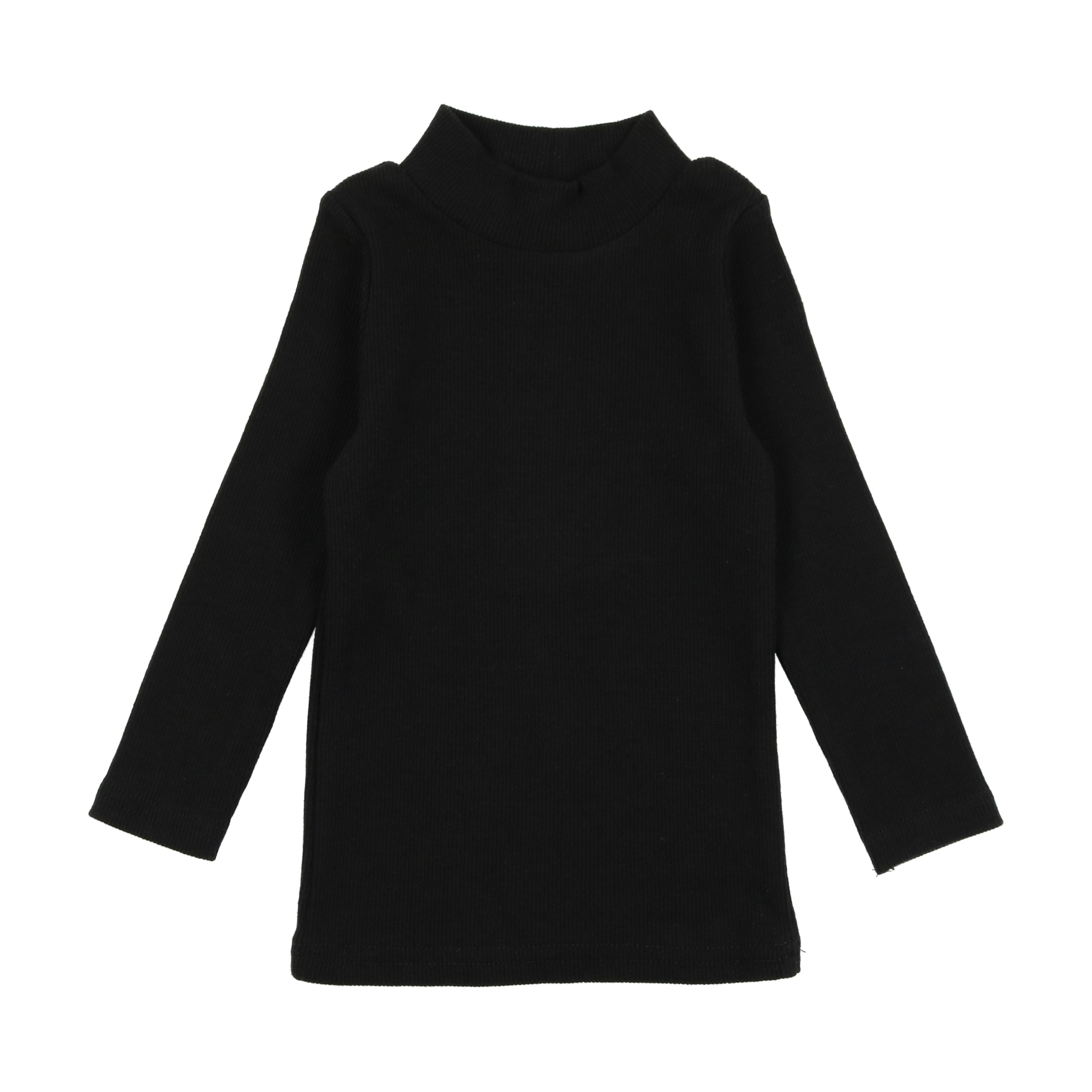 Black Bamboo Mockneck