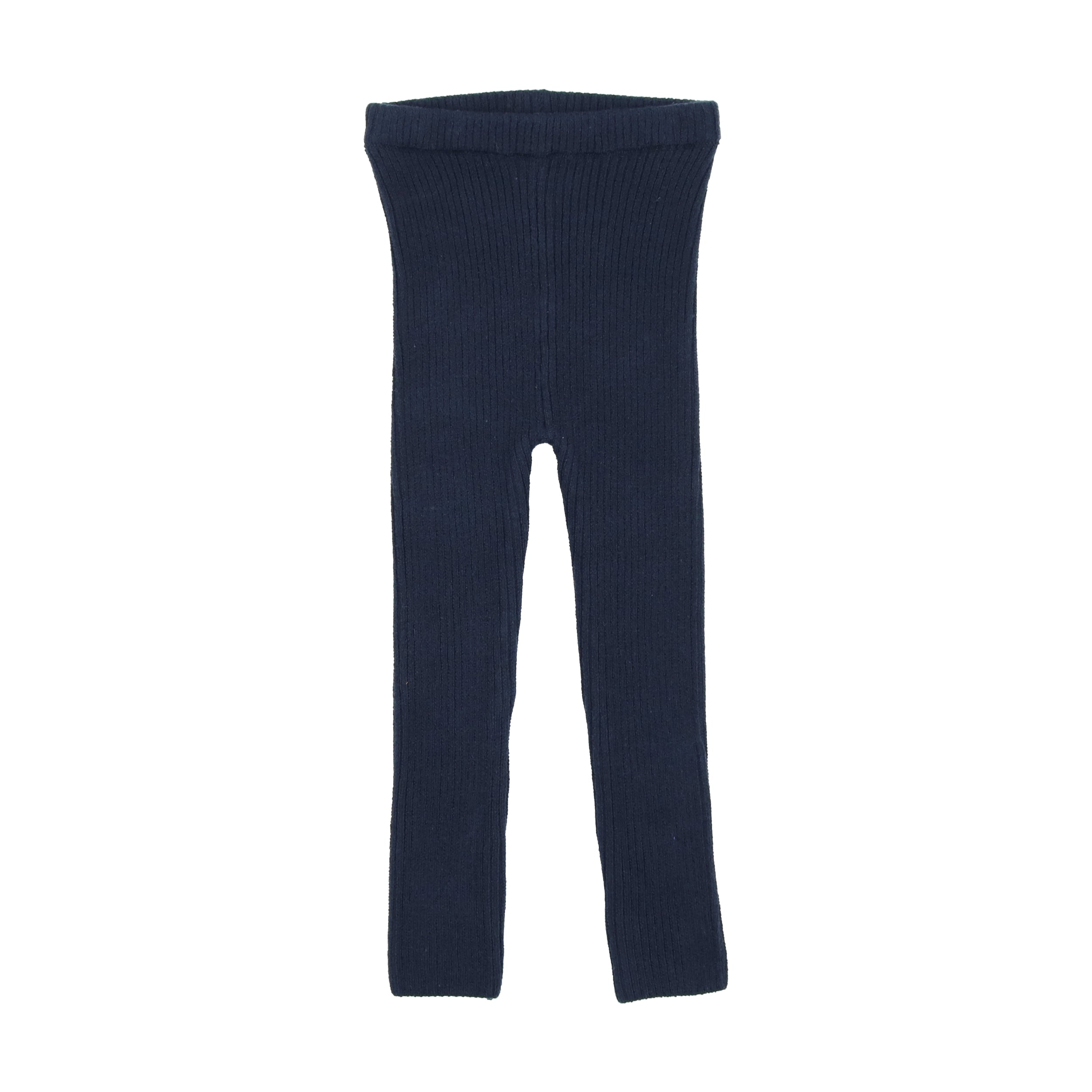 Navy Knit Leggings
