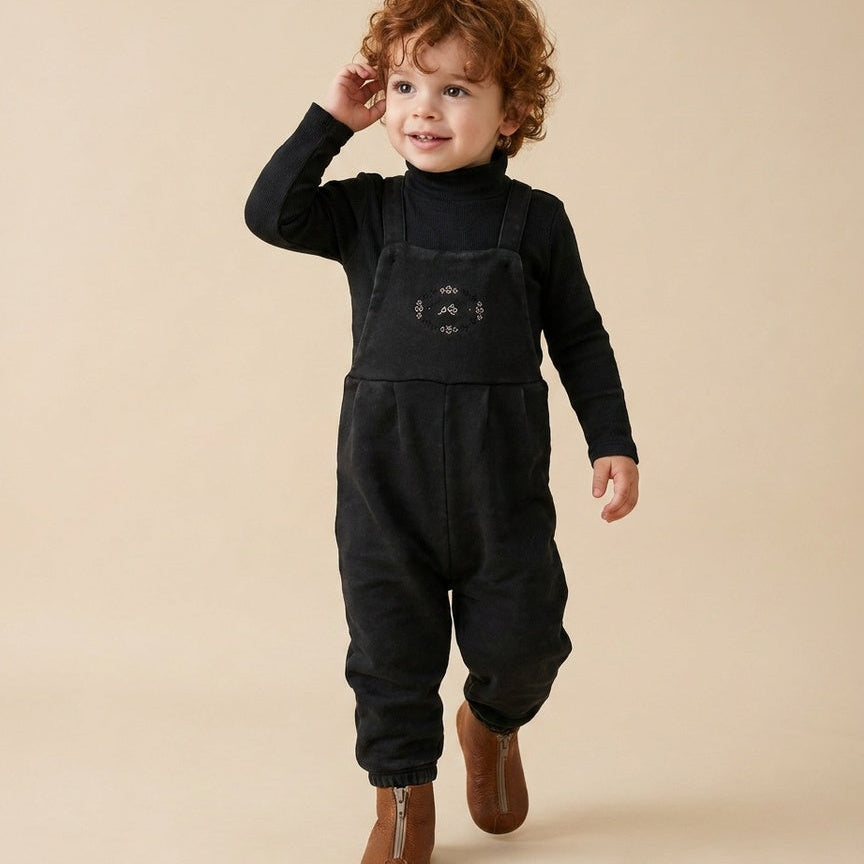 Off Black Stitch Studio Boys Toddler Set