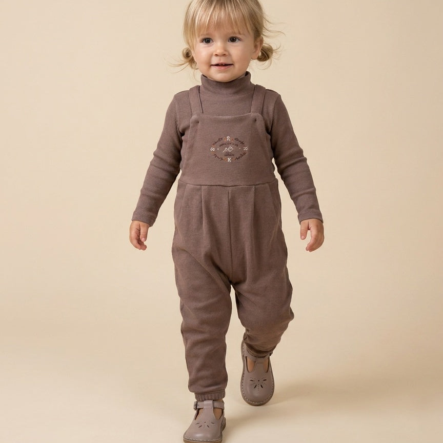 Misty Lilac Stitch Studio Girls Toddler Set