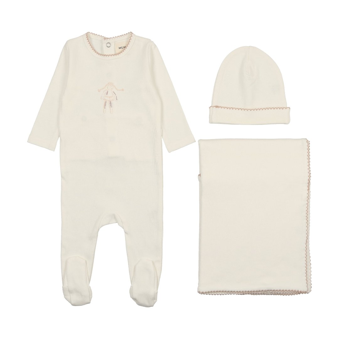 Winter White Doll Layette Set