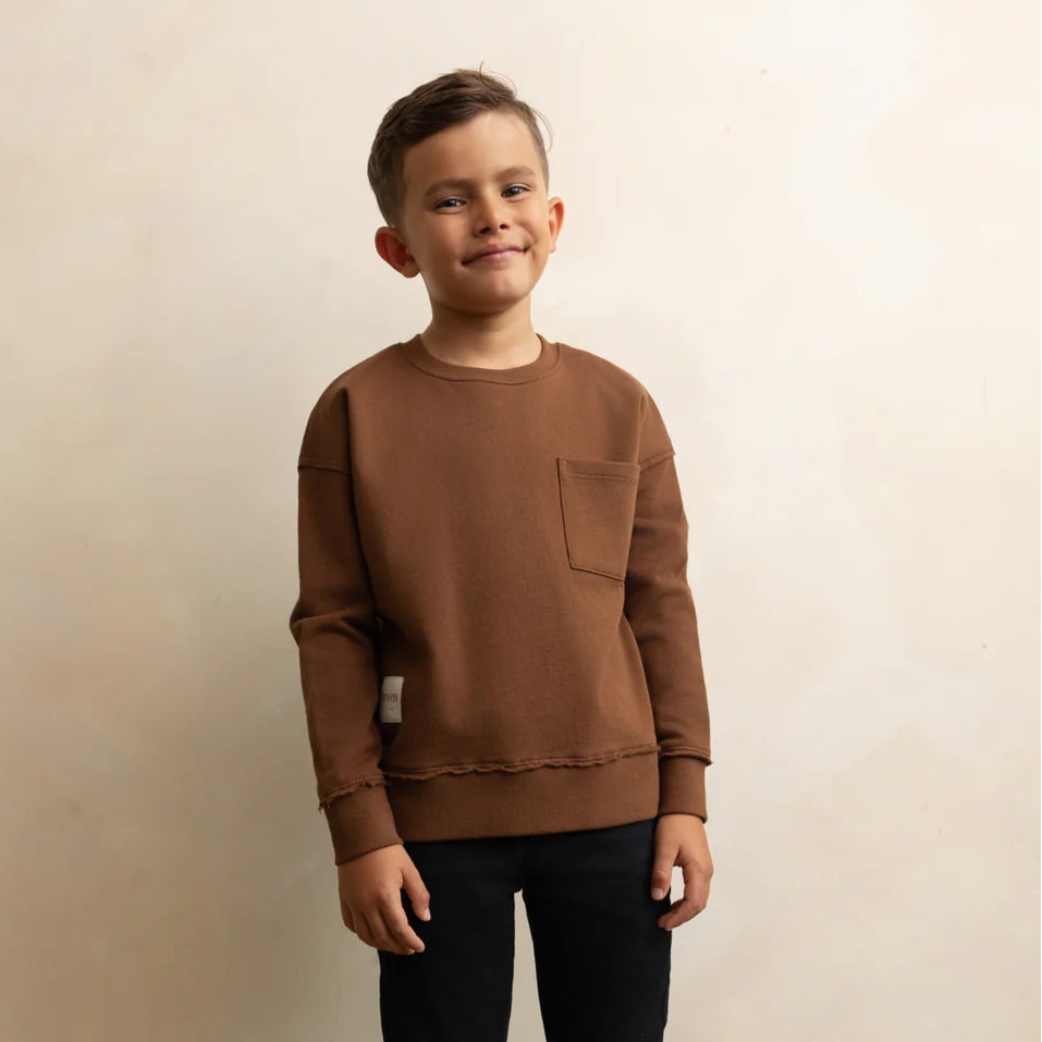 Mocha Boys Sweatshirt