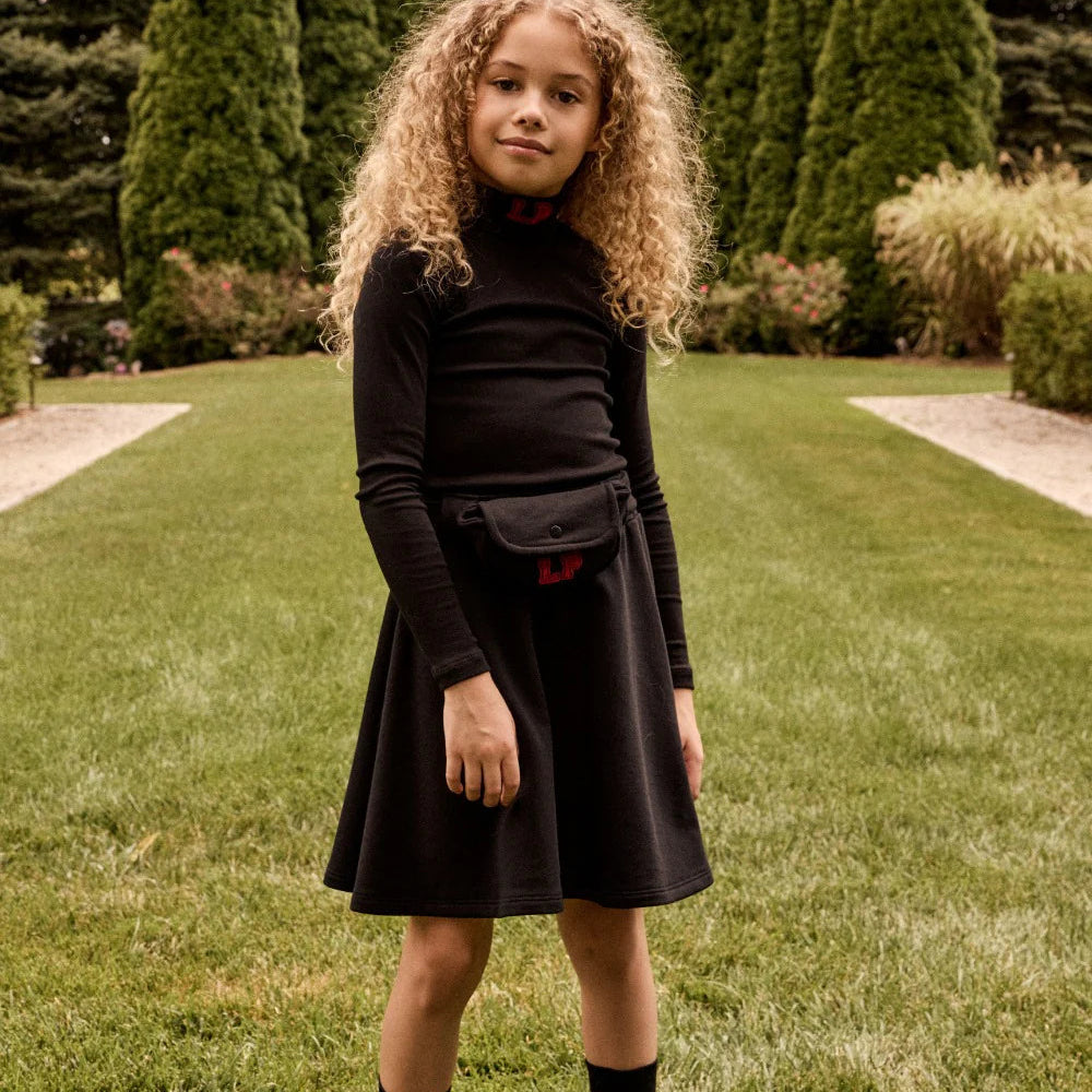 Black LP Pouch Skirt