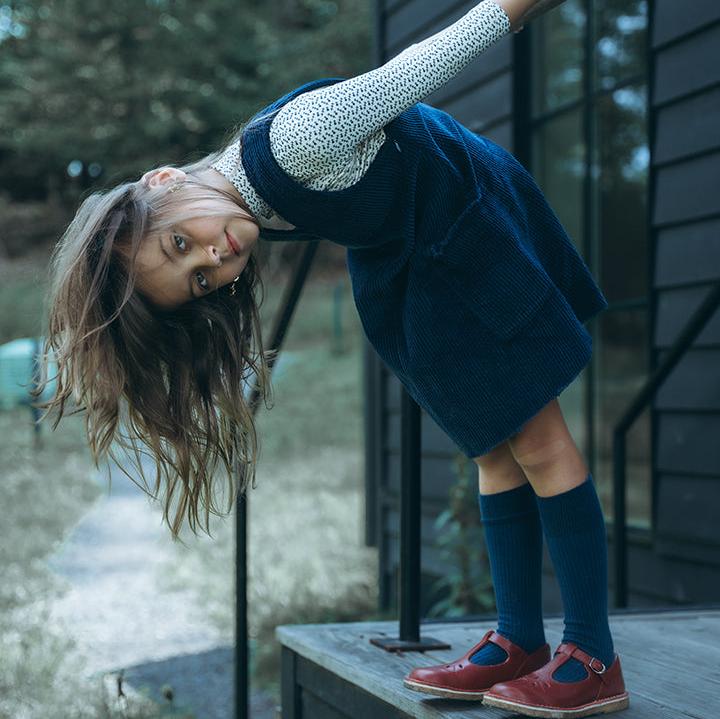 Navy Corduroy Jumper