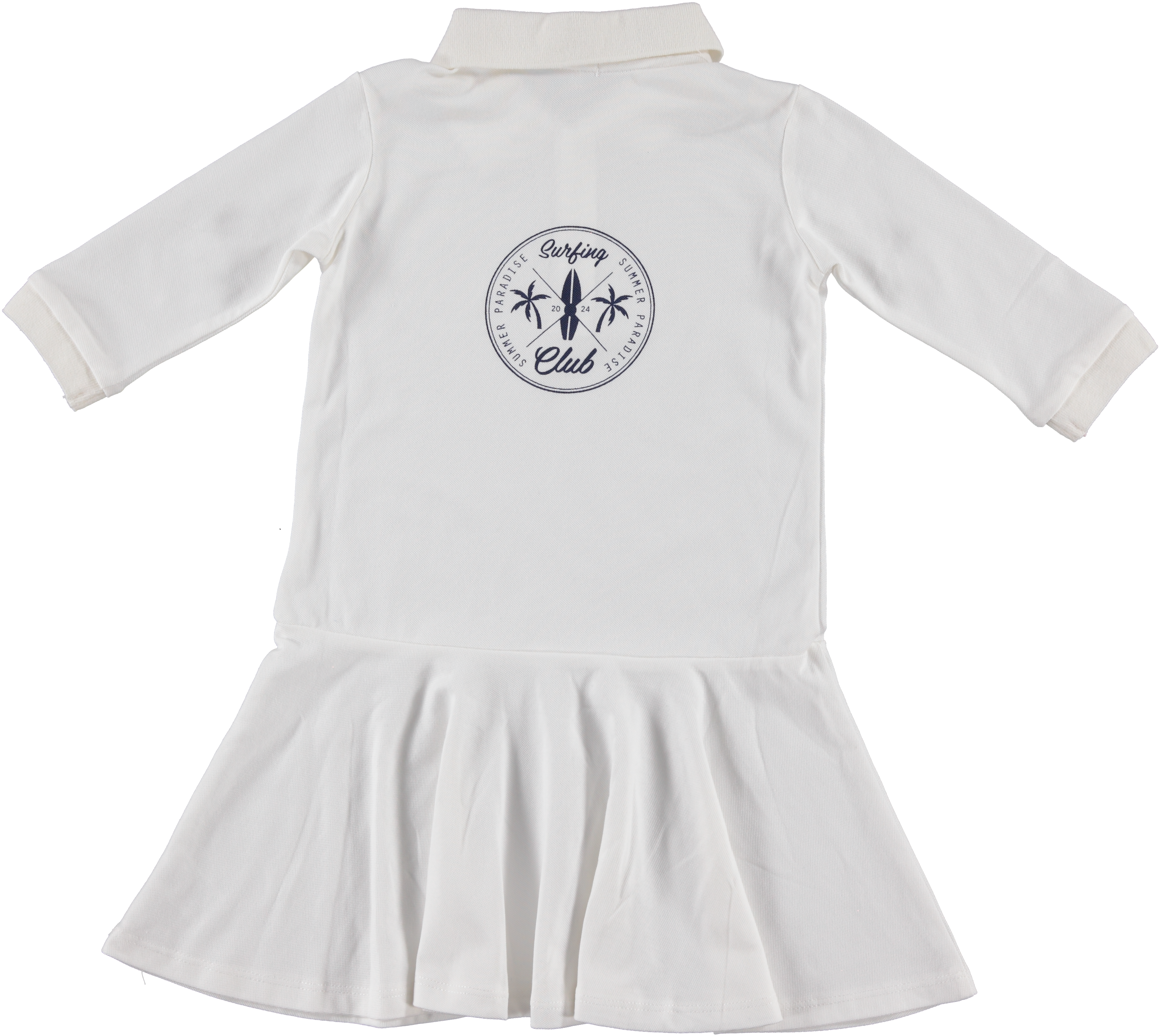 White Polo Surf Dress