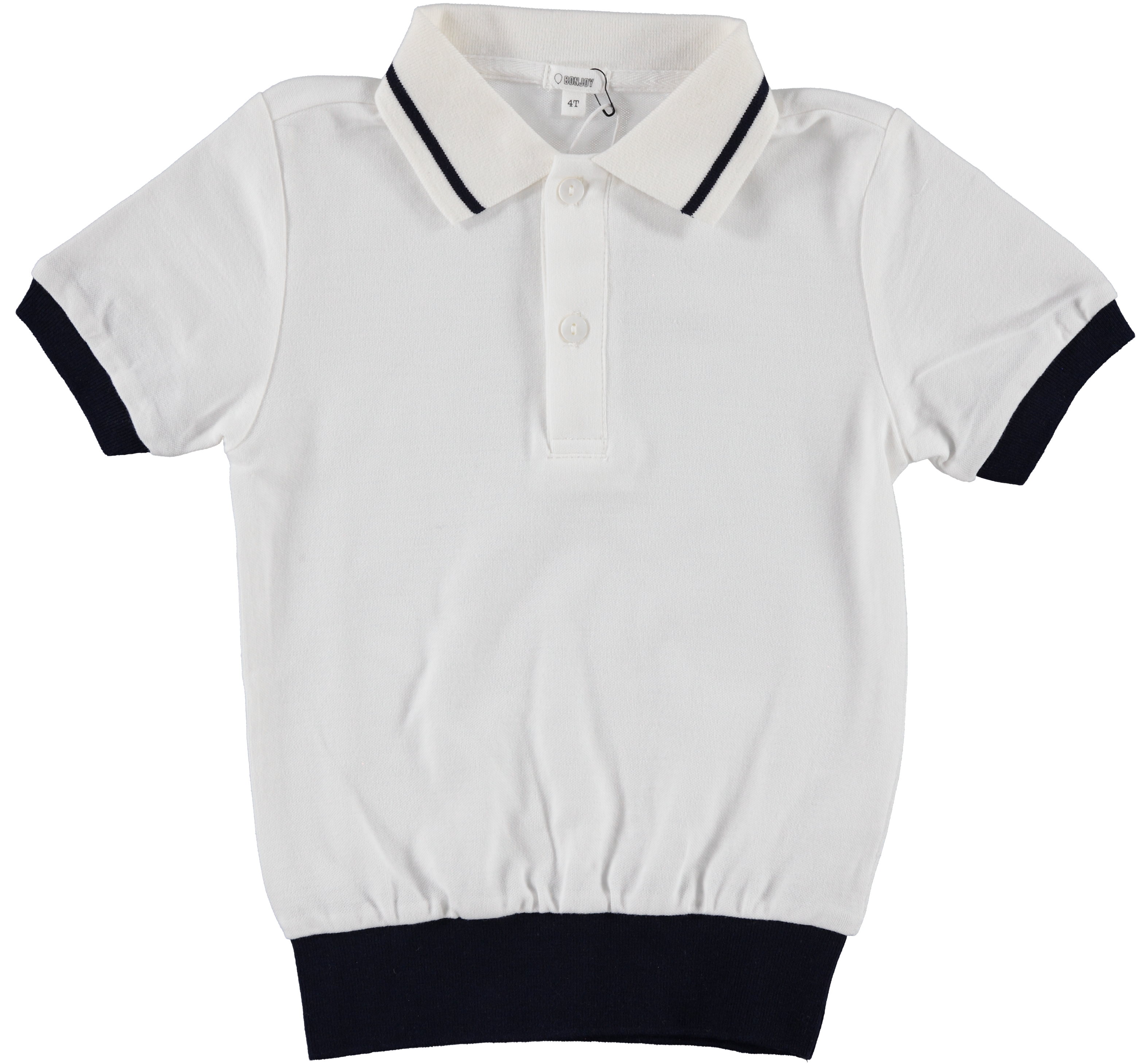 White/Blue Surf Polo