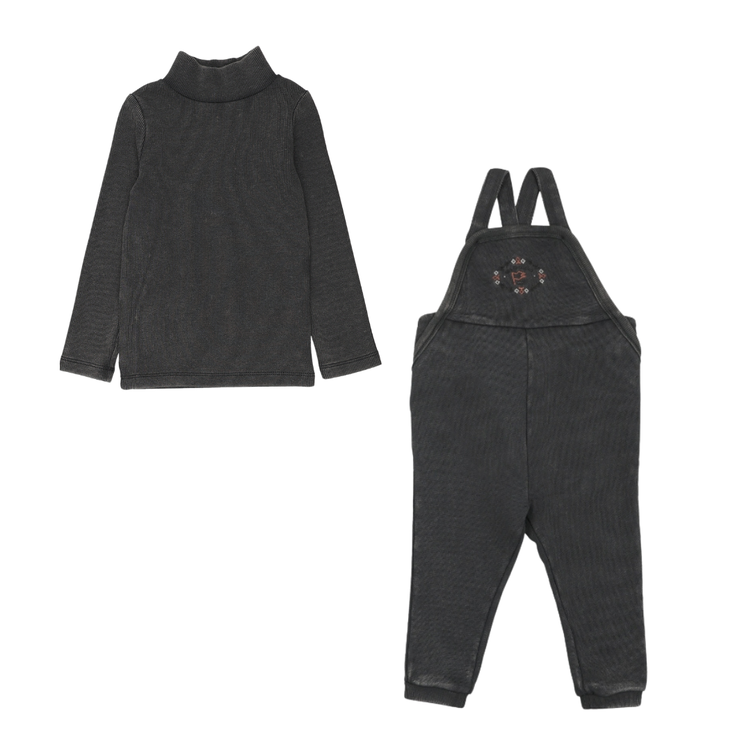 Off Black Stitch Studio Boys Toddler Set