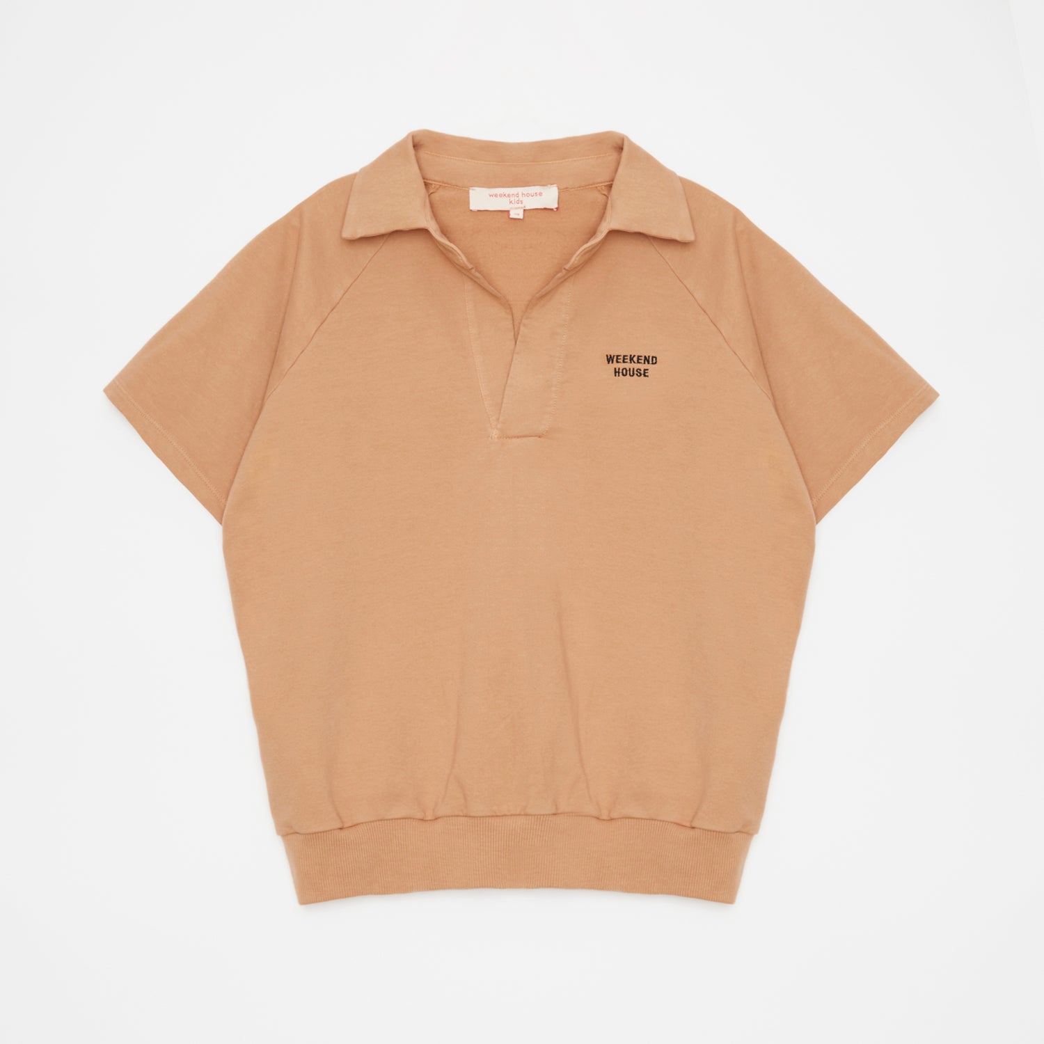 Weekend House Kids Camel Goose Polo Sweatshirt