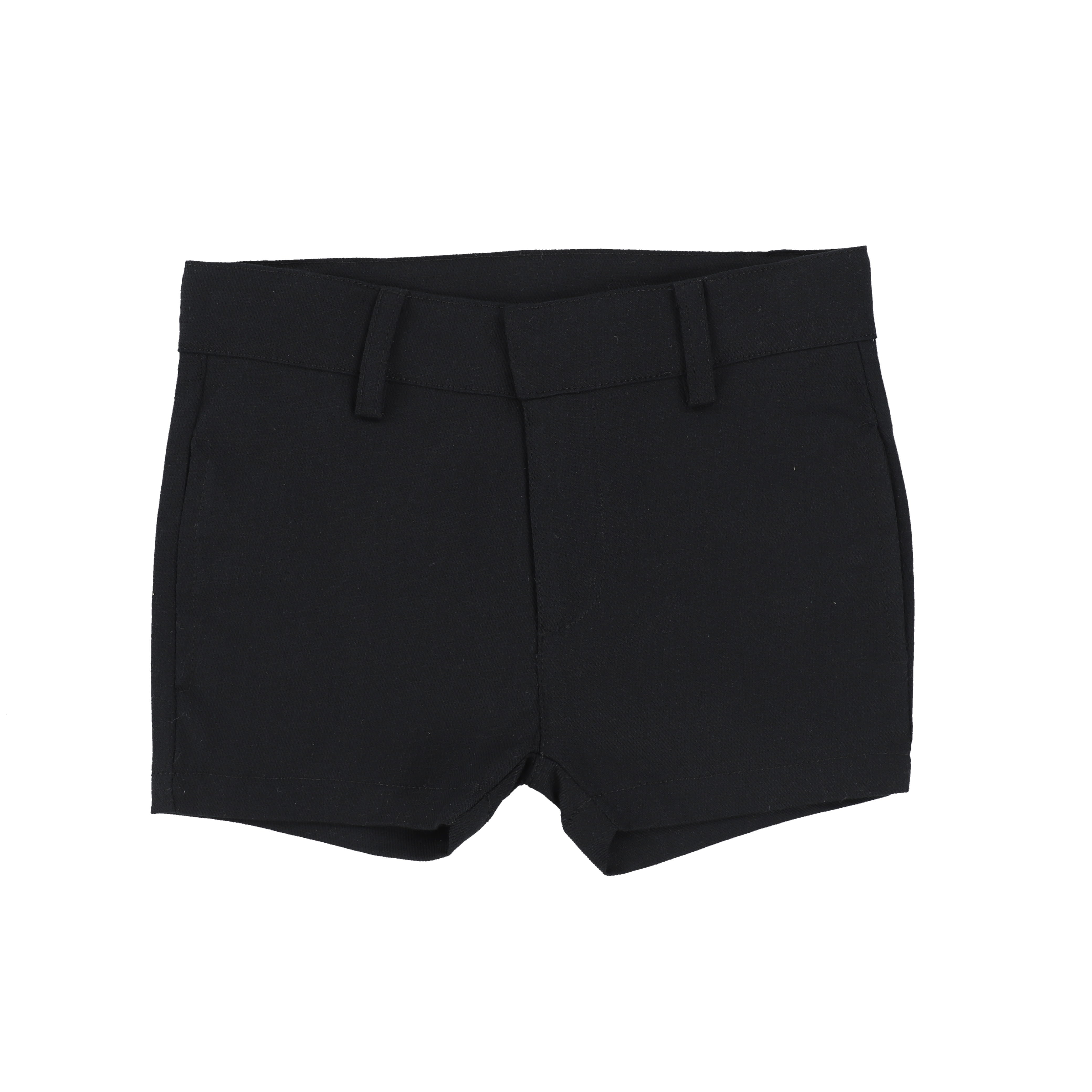 Lil Legs Black Boys Dress Shorts