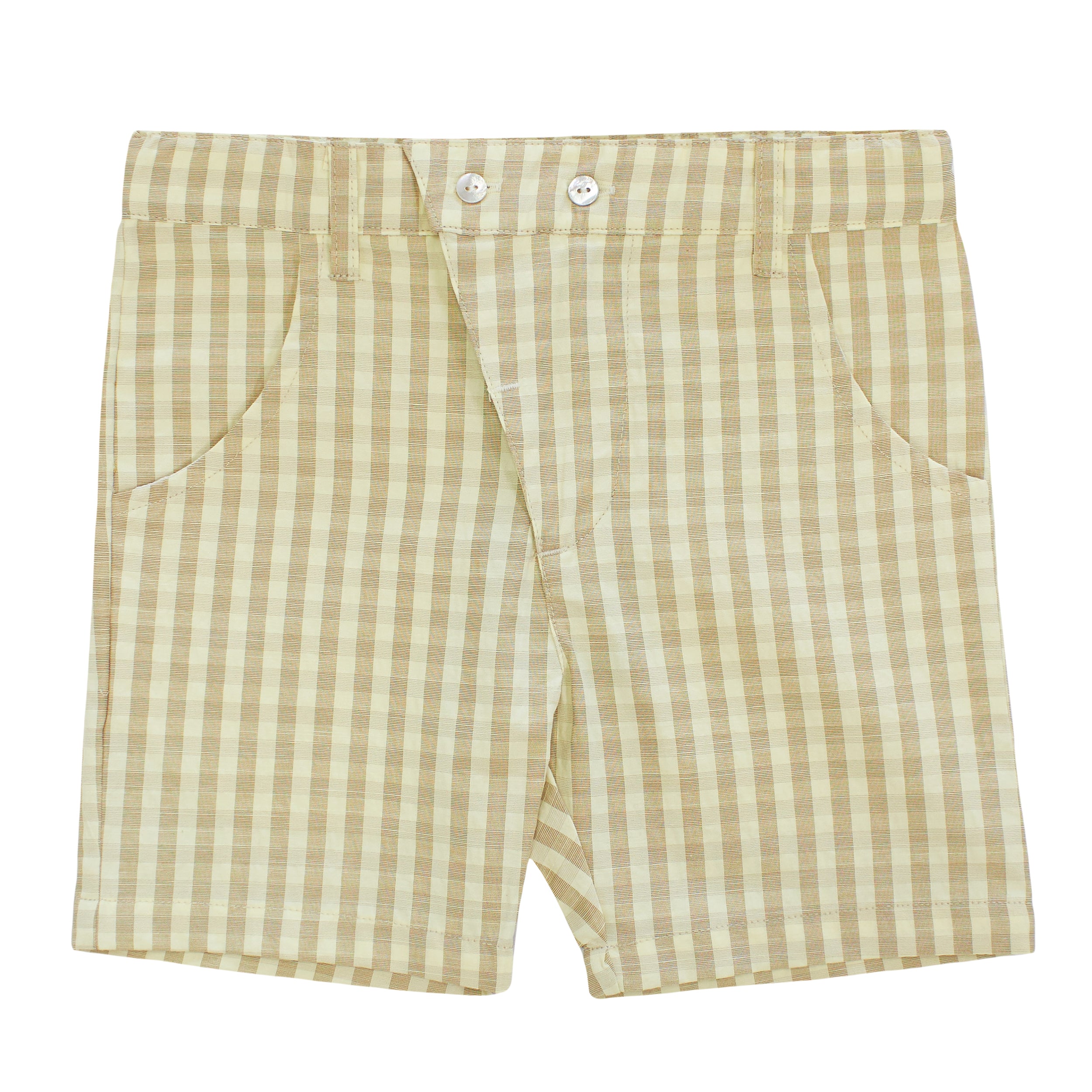 Kipp Sand Gingham Shorts