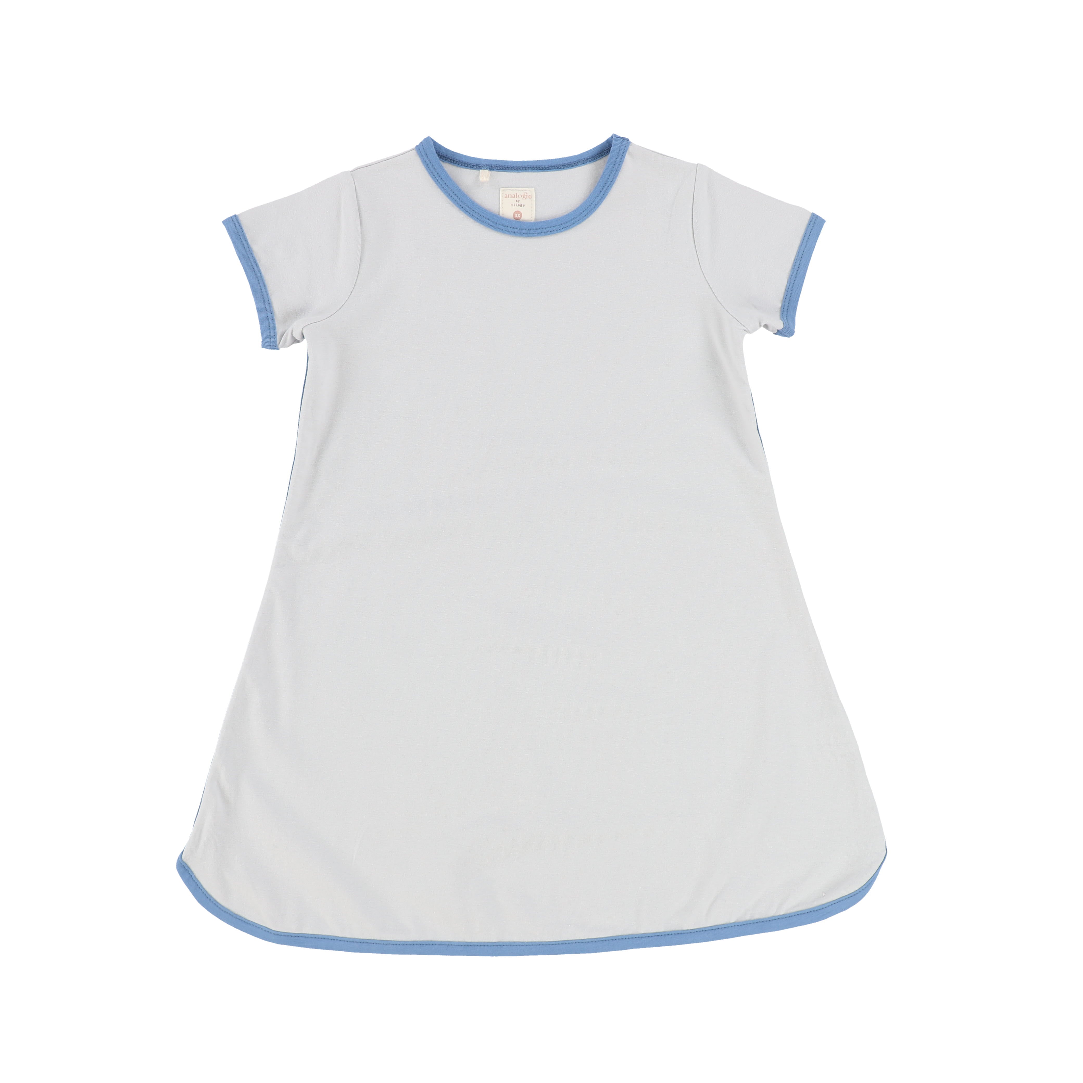 Analogie by Lil Legs Blue/Royal Short Sleeve Track Dress