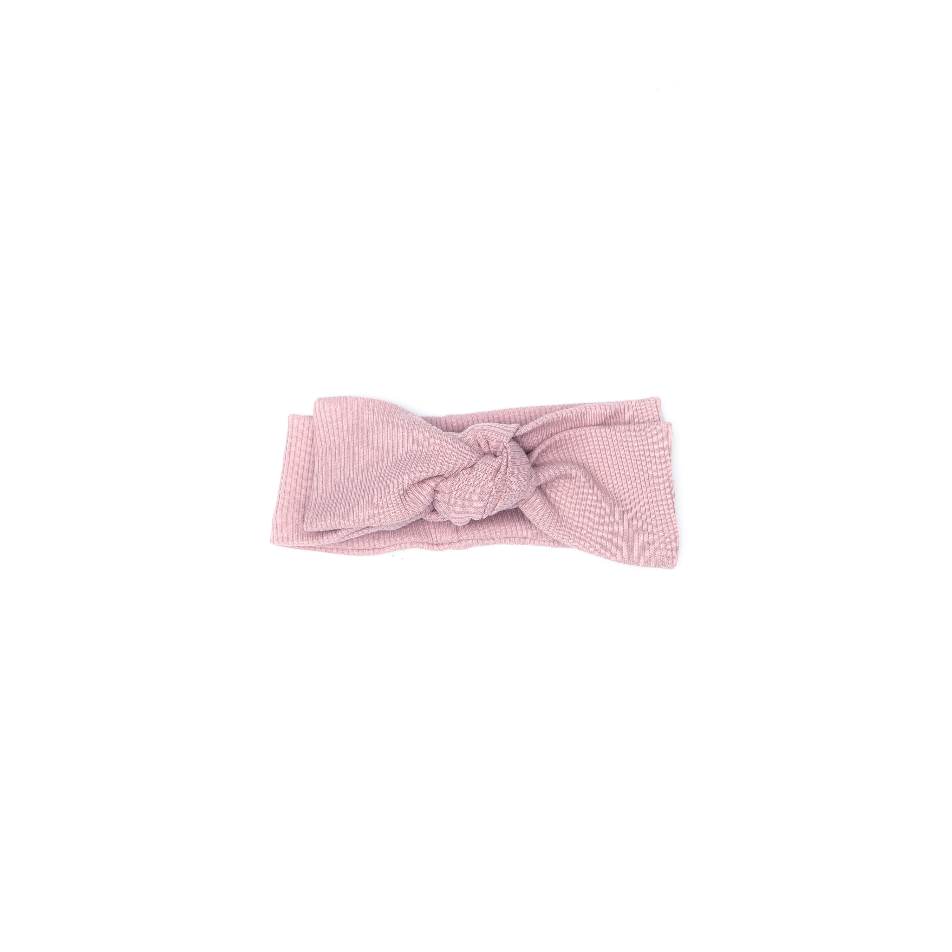 Tun Tun Dusty Rose Ribbed Headband