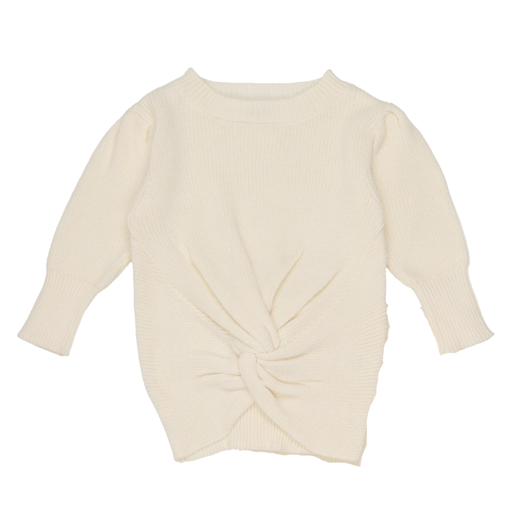 Bee & Dee Stone Knit Twist Top