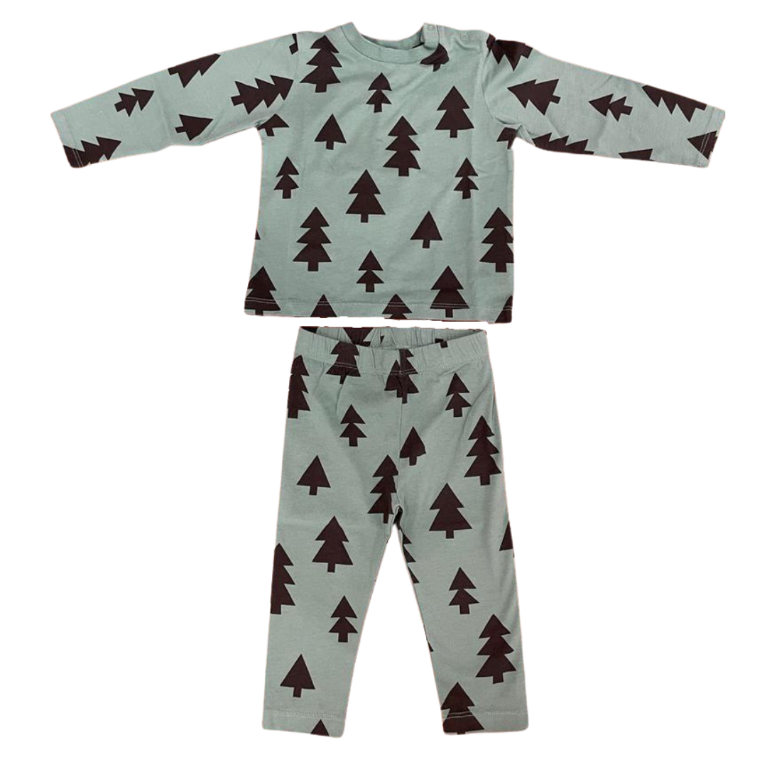 Stella McCartney Green Baby Boy Trees Tracksuit